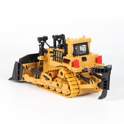 BC1032 Remote Control Bulldozer 1/24 RC Car 2.4Ghz 9 Channel Dozer Front Loader Toy with Light and Sound.