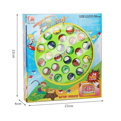 Kids Electric Musical Fishing Game Toy