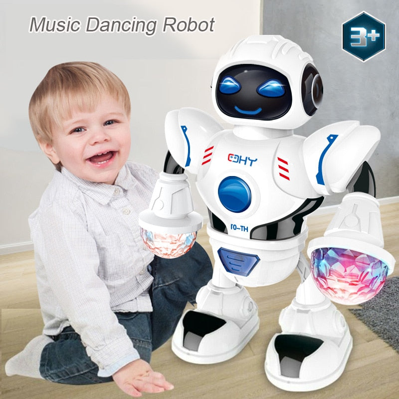 NEW Action Figure Robot. Electronic Smart Dancing Robot With Music