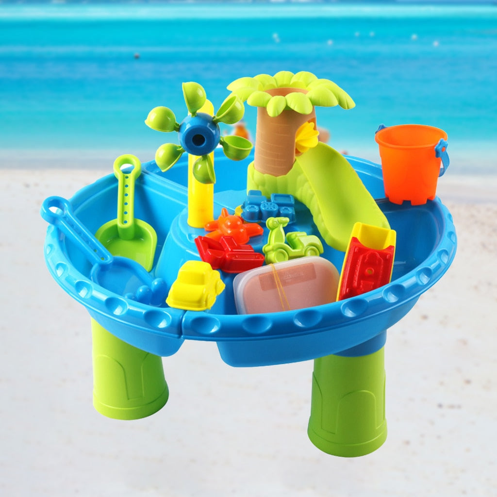 Beach Play Activity Sand and Water Table for Kids.
