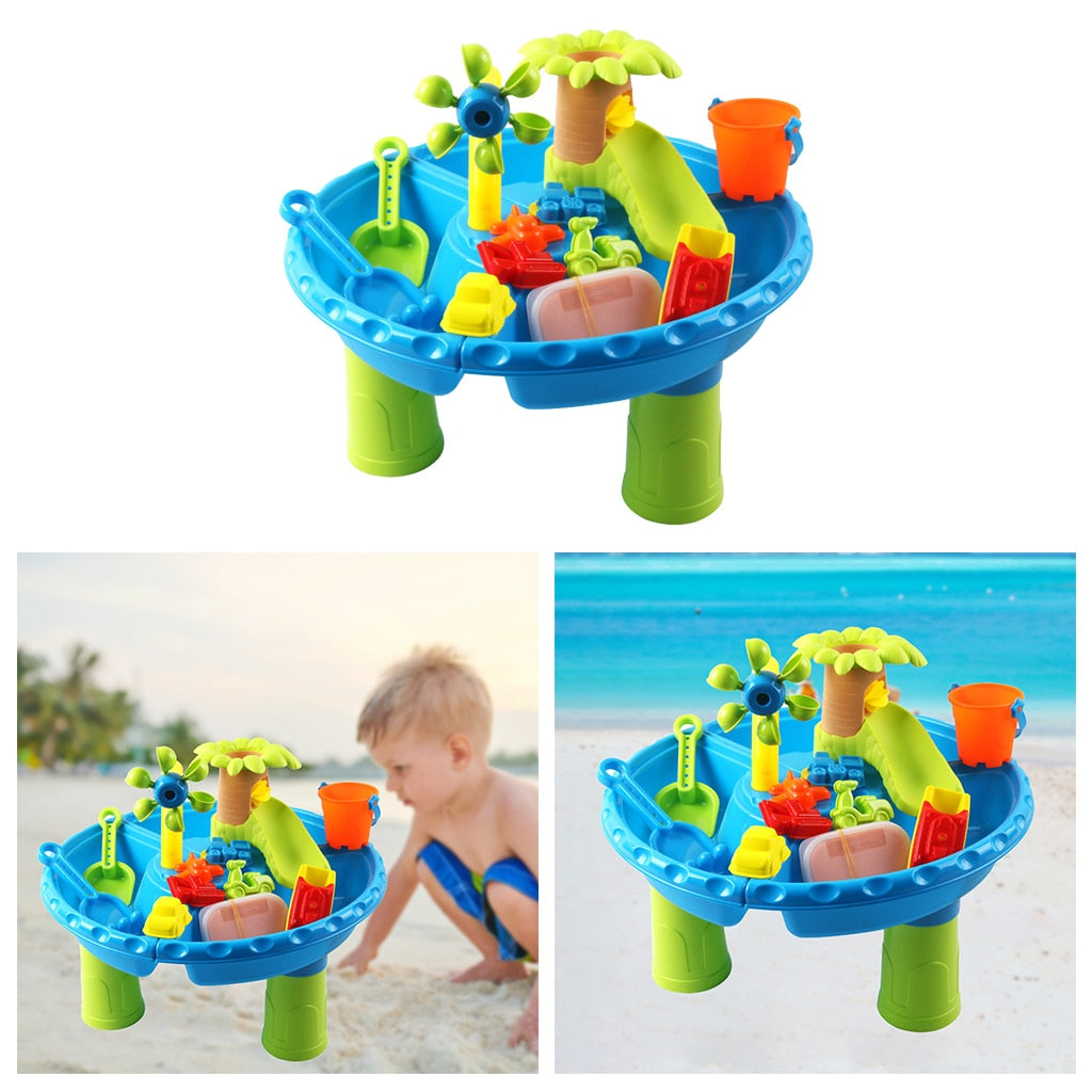 Beach Play Activity Sand and Water Table for Kids.