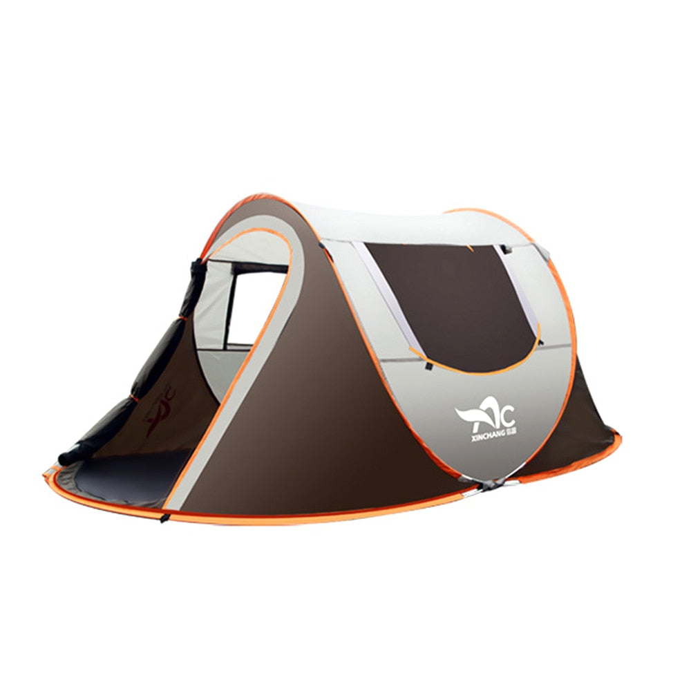 Outdoor Full-Automatic Instant Unfold Rain-Proof Tent for the  Family.