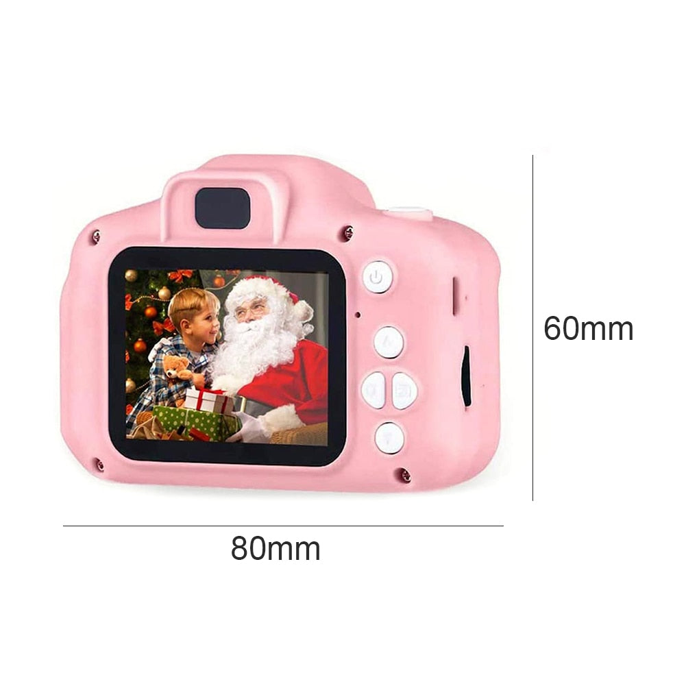 Kids Digital Camera Dual Lens 2 inch Touch Screen 1080P Mini Video Camera