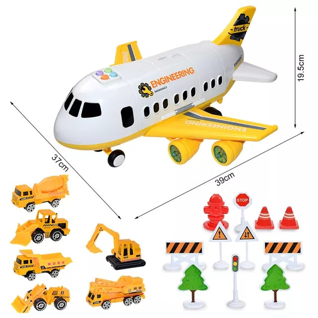 Childrens Musical Story Toy Airplane