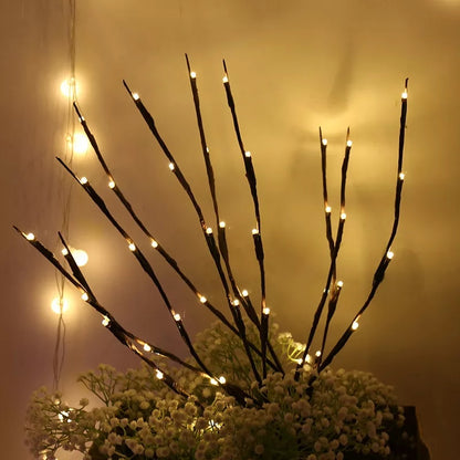Christmas 20 Light Artificial Tree Branch LED String Light Christmas Decorations f