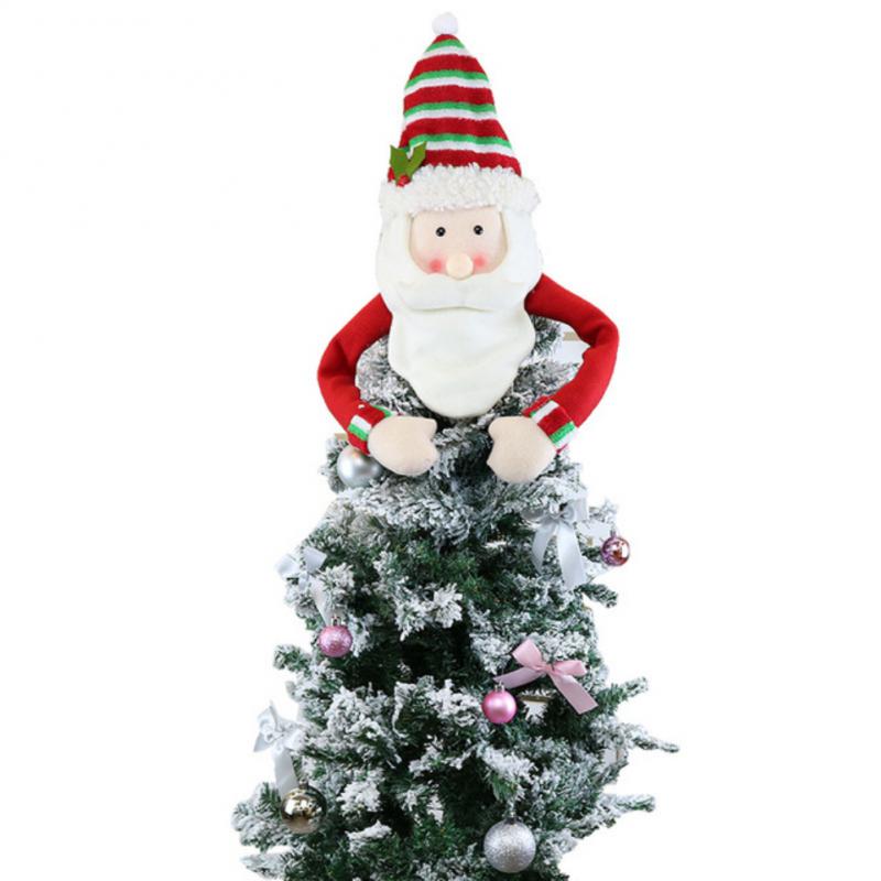 Christmas Tree Topper Decoration.  Santa Claus,  Snowman, or Reindeer.