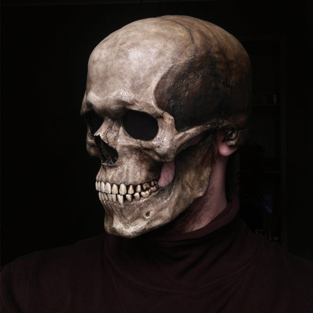 Skull Head Halloween Mask Costume Decoration Accessories