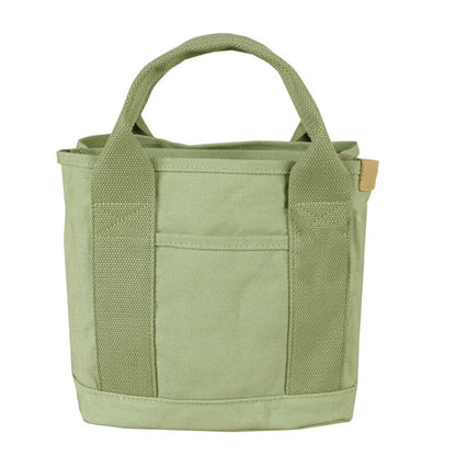 Multi-pocket Large-capacity Canvas Handbag