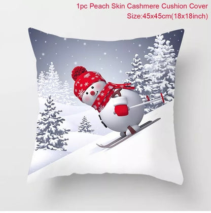 Snowman Cushion throw pillow Christmas Decorations