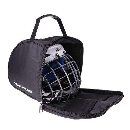 Ice Hockey Player Goalie Helmet Padded Bag - blueselections