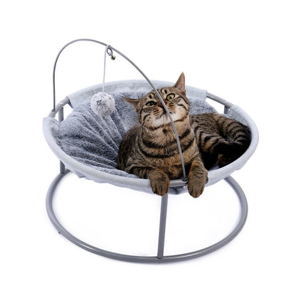 Pet Cat Bed Soft Plush Nest Cat Hammock - blueselections