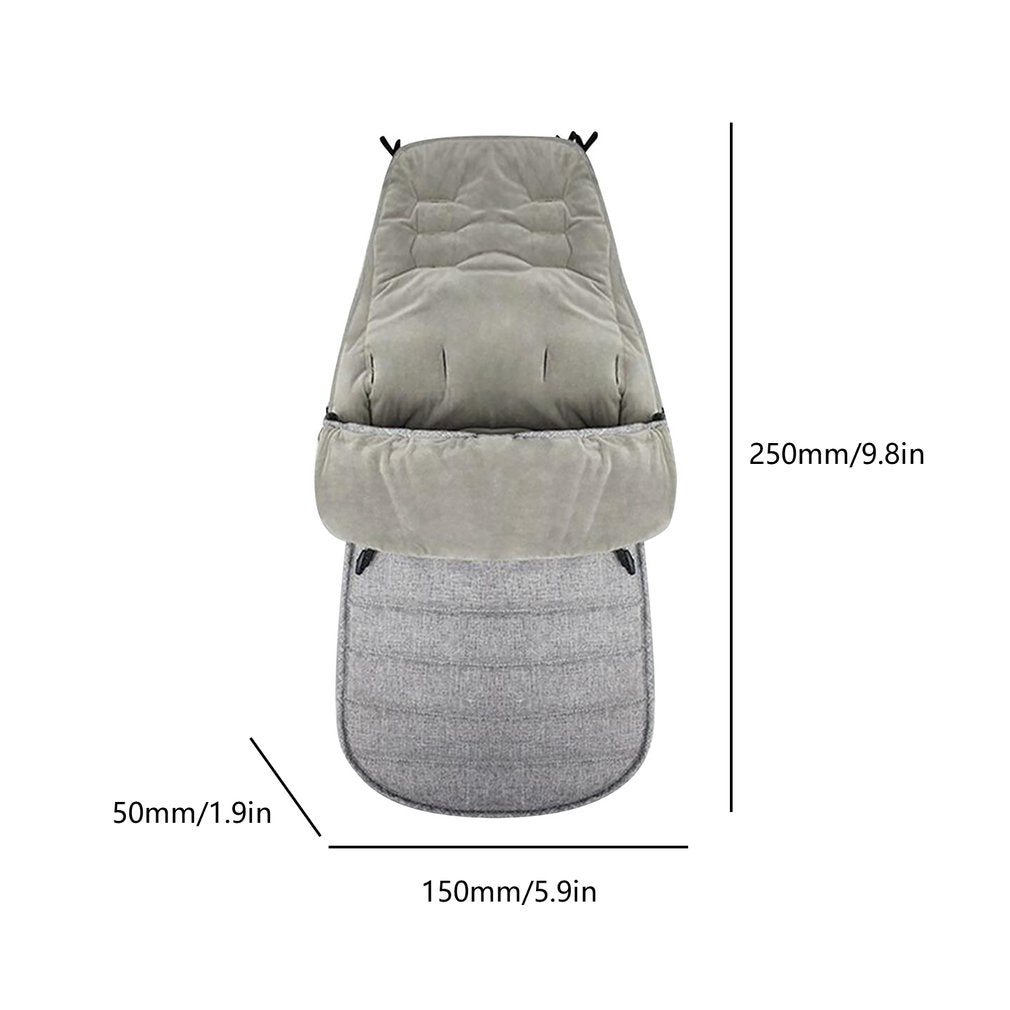 Baby Stroller Sleeping Bag Windproof, Warm,   and  Foot Cover Bunting - blueselections
