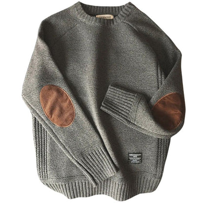 Mens Pullover Wool Knitted Sweater - blueselections