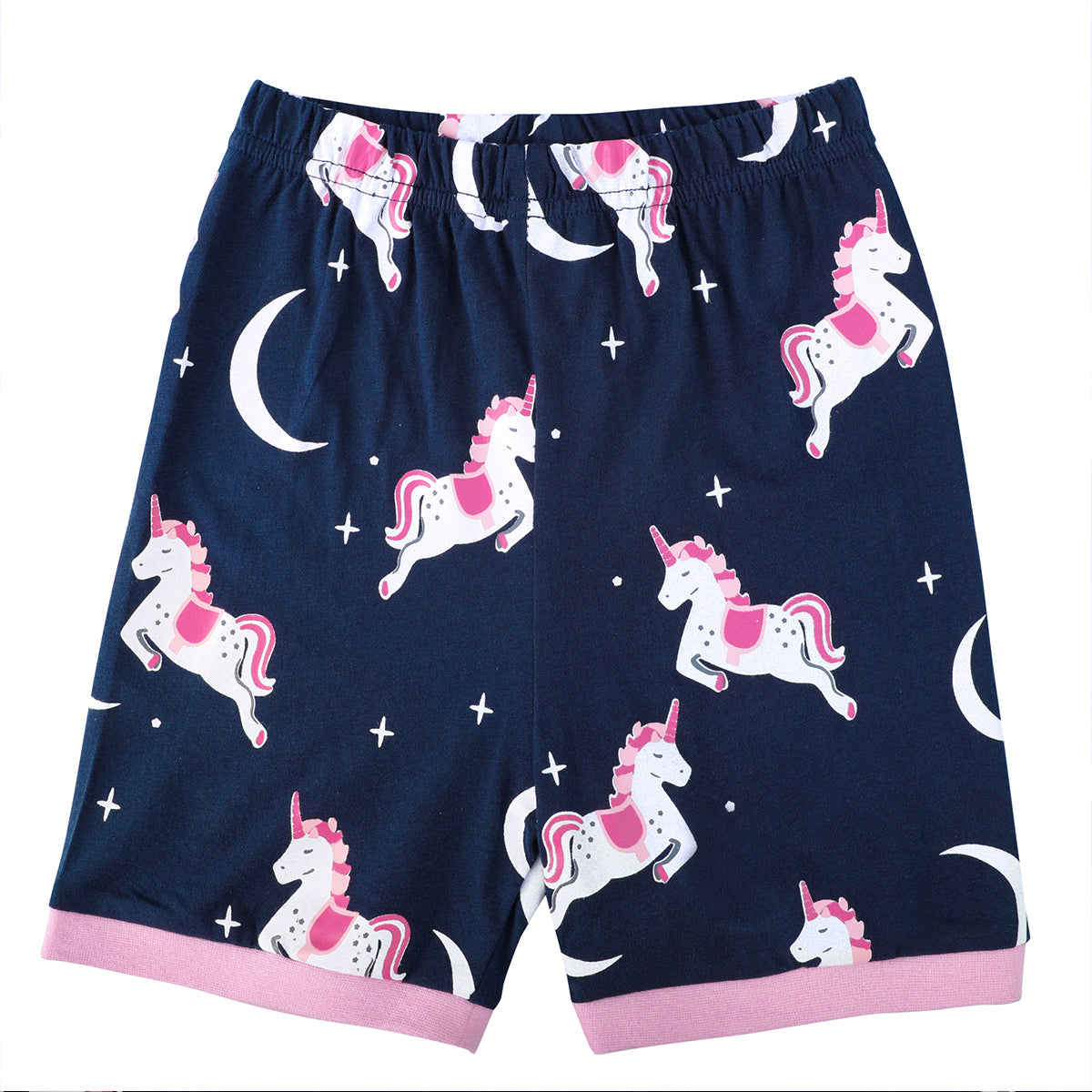Unicorn Cotton Pajama Set for Toddlers Cartoon - blueselections